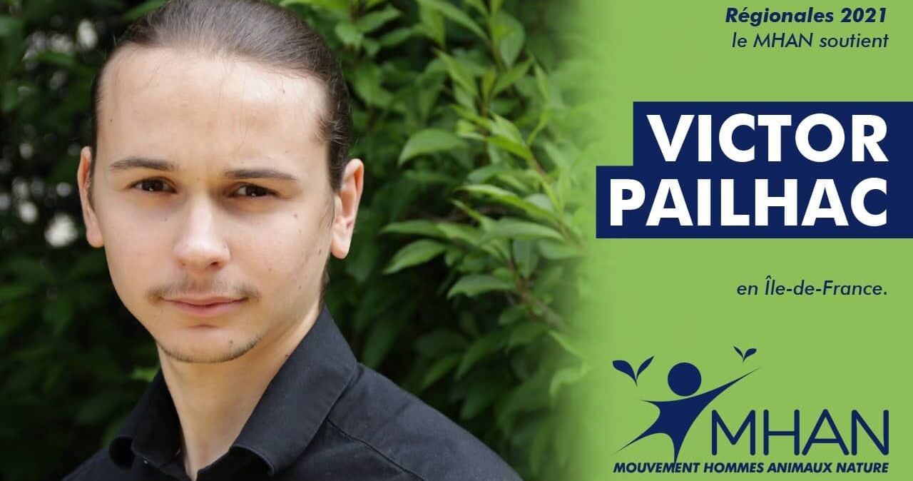 Régionales : pourquoi voter Victor Pailhac en Île-de-France