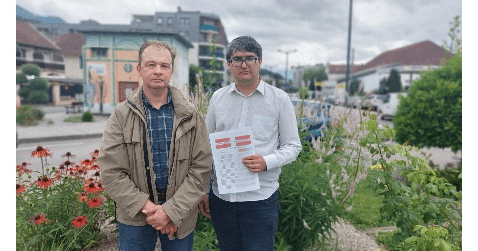 Frédéric Exertier et Romain Ribas, candidats sur la 1ère circonscription de Savoie